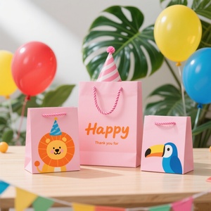 Bolsa de Regalo Personalizable de Papel Kraft Marrón con Laminación e Impresión a Color para Zapatos y Ropa, con Espacio para Logotipo Privado - Product Image 2