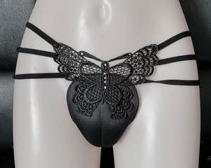 King Mcgreen Star Control Panty Gaff Lingerie Sous-vêtements Crossdresser Transgenre Drag Queen G-String Shemale Camel Toe Panties - Product Image 5