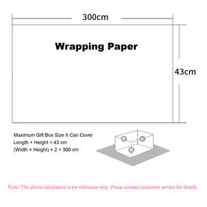 กระดาษห่อของขวัญคริสต์มาสพรีเมียมแบบใหม่ พร้อมลายปั๊มฟอยล์ทองและเอฟเฟกต์โฟม ขายส่ง - Product Image 6