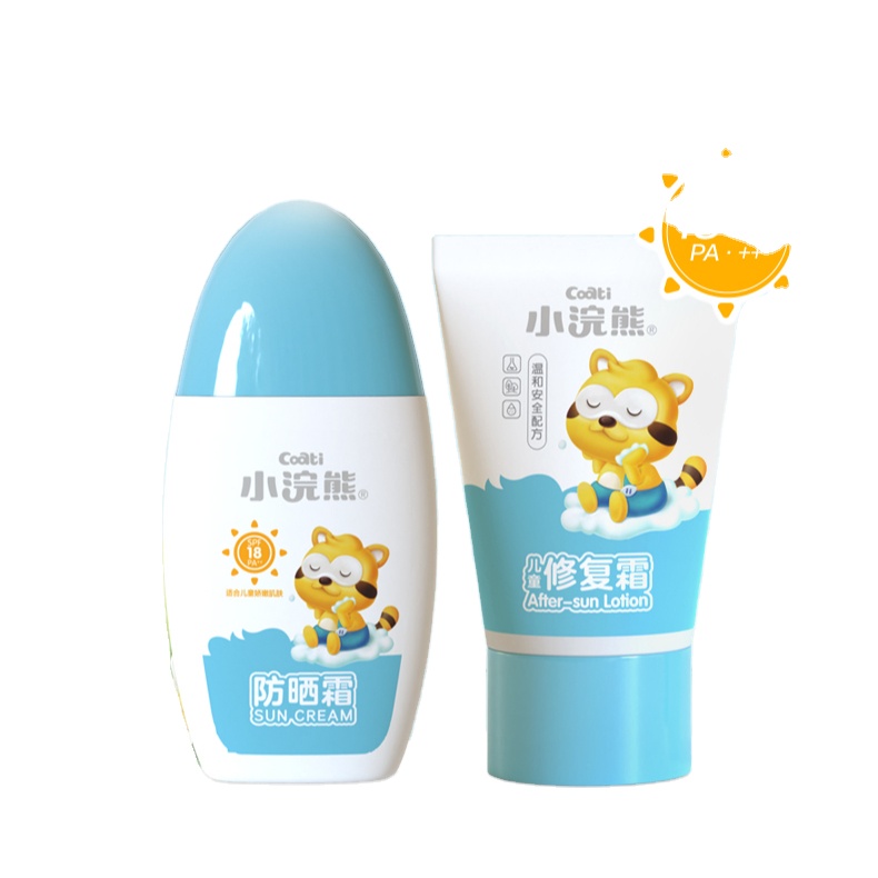 Горячая Распродажа, частная торговая марка, детская мягкая кожа, Детский мягкий солнцезащитный крем Tayo для чувствительной кожи SPF18 PA ++