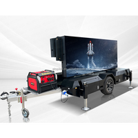 ATOP Nouvelle promotion AF6 Mobile LED Trailer Roadshow Activité Outdoor Movie Party LED Screen Retail Advertising Billboard Trailer