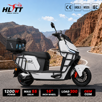 Electric Motorcycle 1200W 55km/h TCS Anti-Slip Traction Food Delivery Riding City Daily Commuter