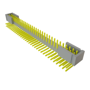 Conectores Rectangulares Originales Samtec Nuevos, Conector TMMH-128-01-L-D, Conector de Cabezal de Orificio Pasante, 56 Posiciones, 0.079 - Product Image 4