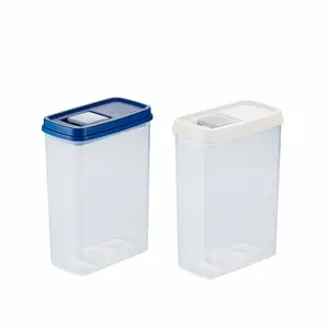 批发定制塑料密闭容器干货厨房餐具室透明厨房食品盒