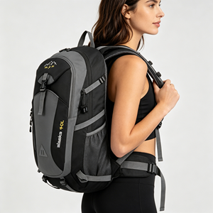 Sac à dos de randonnée pliable multi-styles en stock, personnalisable avec logo, sac à dos tactique de sport anti-odeur pour la gym - Product Image 3