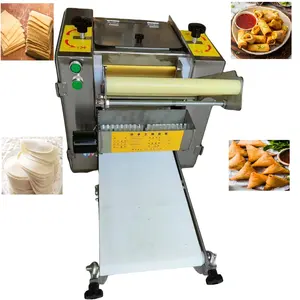 Automatic Commercial Flour Tortilla Roti Chapati Arabic Pita Bread Dumpling Samosa Empanada Disc Wrapper Dough Making Machine