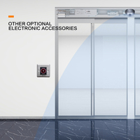 Turtech HH200B 200kg CE, Porte battante automatique intelligente pour hôpital, Système de contrôle et mécanisme complets, Faible niveau sonore