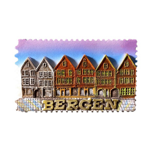 מגנט מקרר מותאם אישית מגנט קשת בענן יצירתי נורבולן דרך צפונה שד ההר סודן סודן - Product Image 1