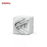 KRIPAL UKF4 Sakelar Isolator Beban Putar Tahan Cuaca Industri Luar Ruangan Berkualitas Tinggi IP66 Tahan Air 250V 2P Bersertifikasi CE