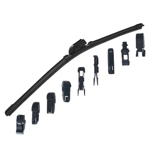 Escobillas de limpiaparabrisas planas de alta calidad para coche Carall al por mayor con adaptadores - Product Image 1