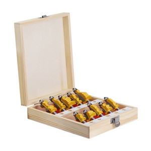 Milling Cutter Set 8 X 7 8 1 1 8 1 3 8 1 1 2 Tungsten Carbide Single Flute For Woodworking <b>Engraving</b> Machine - Product Image 2