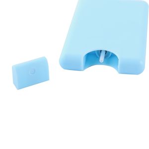 Venta caliente estilo 20ml tarjeta de crédito desinfectante recargable mini botella de spray de perfume - Product Image 6