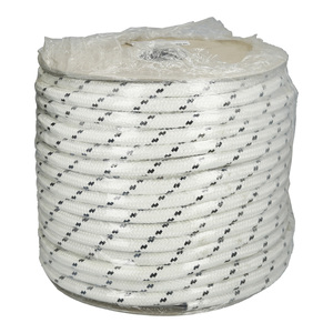Corda Intrecciata in Poliestere Bianca / Blu 12 mm. Bobina da 100 m. - Product Image 4