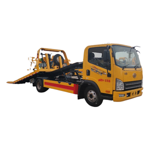FAW Prix de remorquage bon marché 4x2 Naufrageur à plat Remorquage Camion de dépanneuse de route de 6 mètres pour le sauvetage de véhicules - Product Image 1