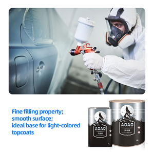 AOAO ZT-003 <span class=keywords><strong>Primer</strong></span> Bianco Poliuretanico 2K, Rivestimento Liquido <span class=keywords><strong>Spray</strong></span> a Flusso Liscio per Riparazione <span class=keywords><strong>Carrozzeria</strong></span> Auto, Facile da Applicare - Product Image 3