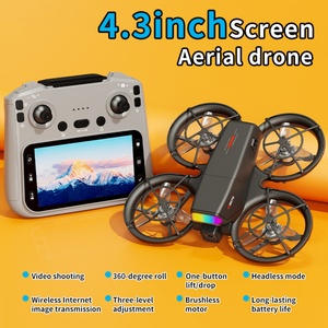 Nouveau drone Z809 avec caméra HD, WIFI FPV, écran LCD 4,3 pouces, télécommande, positionnement par flux optique, quadricoptère pour photographie aérienne - Product Image 5