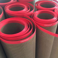 Courroies plates en PTFE de qualité alimentaire résistantes aux hautes températures Yonghangbelt, courroies de convoyeur OEM