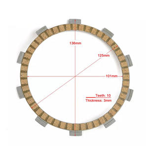 <span class=keywords><strong>Prix</strong></span> d'usine Chine BELIDA Plaque d'embrayage de moto résistante à l'usure Diamètre 101 mm pour avec garantie de 3 mois - Product Image 6
