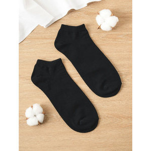 Kikikiya da uomo calzini corti in legno 5-toe stile sportivo quotidiano stampa digitale resistente al calore Spandex Logo inferiore polsino nero - Product Image 1