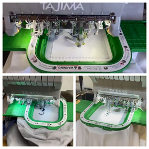 Strong Magnetic <strong>Embroidery</strong> Hoop <strong>Frame</strong> for Tajima TMBP Single / Multi Head Computerized <strong>Embroidery</strong> Machine - Product Image 3