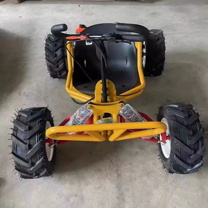 Kart à pédales haute performance pour adultes et enfants, kart à essence tout-<span class=keywords><strong>terrain</strong></span> pour extérieur, buggy excitant pour jeux de parc d'attractions - Product Image 3