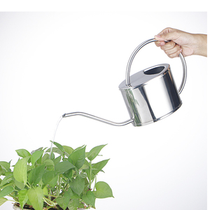 1.5 litres 1500ml 1.5l 46oz 0.32ga ferme jardinage pulvérisation en acier inoxydable grande longue buse arrosoir bouteille Pot tasse pot - Product Image 6