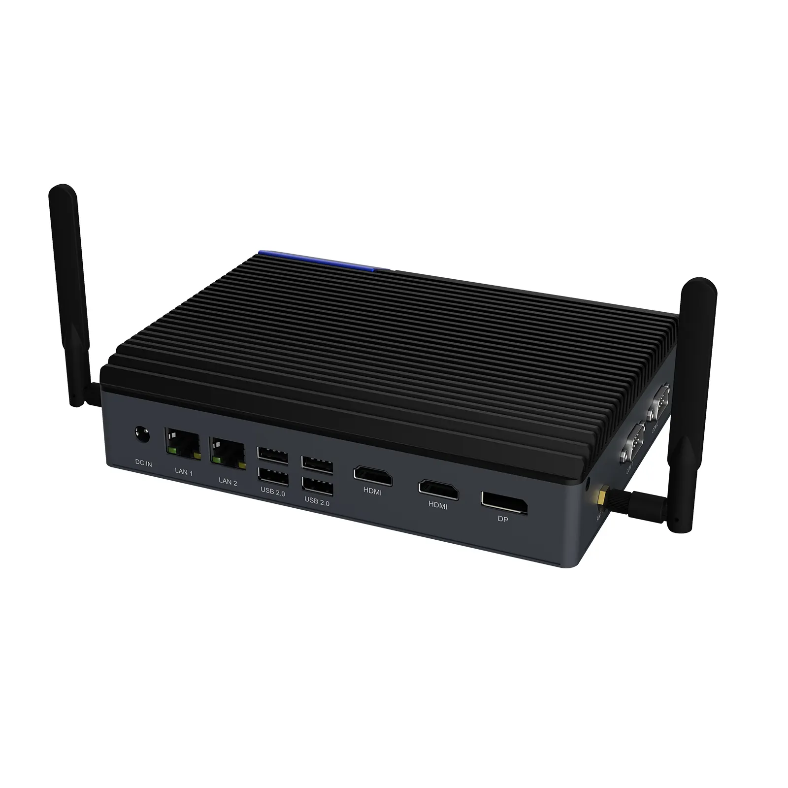 JWIPC Low power consumption 10 W portable dual lan display 4K fanless pc mini box industrial computer