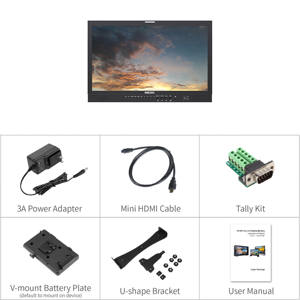 SEETEC P238-9HSD 23.8 pouces 3G-SDI 4K HDMI Pro moniteur LCD de diffusion IPS Full HD 1920x1080 moniteur de diffusion <span class=keywords><strong>TV</strong></span> - Product Image 6