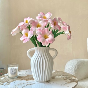 Bouquet de tulipes artificielles Muyu Chronicles en PU, écologique, pour la décoration de la maison, arrangement floral pour le salon - Product Image 2