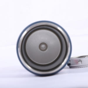 Botella de agua aislada de acero inoxidable de 500 ml con filtro para té, para oficina, viajes al aire libre, regalo empresarial, azul, gris, negro - Product Image 5