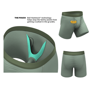 ओएम नवीनता पुरुषों के अंडरवियर चमकदार शैली बोल्ड प्रिंट बॉक्सर बॉल हैममॉक पाउच लुभावनी पार्टी और उपहार मजेदार डिजाइन - Product Image 1