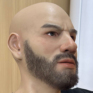 Máscara de Silicone de Alta Qualidade Arthur, Cobertura Completa do Rosto, Feita à Mão, Acessórios de Fantasia para Filmes e Festas de Halloween - Product Image 4