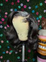 Perruque 100% cheveux humains bruts non traités avec closure/frontal en dentelle HD, ondulations naturelles, boucles birmanes, boucles indiennes, densité 180% et 200%