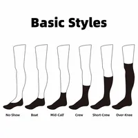 Chaussettes de sport personnalisées pour hommes et femmes, chaussettes de course athlétiques avec logo pour l'entraînement en équipe et la salle de sport