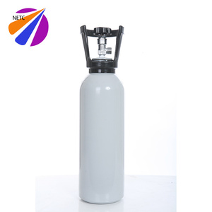 NETC 4L 8L 10L nhôm xi lanh cho công nghiệp khí helium Nitơ Argon Hydrogen co CO2 oxy khí xi lanh - Product Image 1