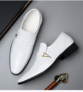 Chaussures Oxford en cuir véritable haut de gamme, style britannique, formelles, imperméables, respirantes, à lacets, pour hommes, bout pointu, fabriquées à la main - Product Image 4