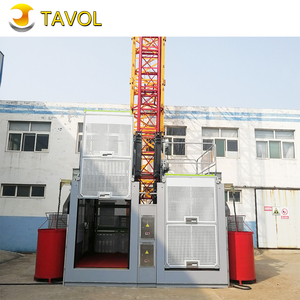 Elevador de Materiales para Construcción Tavol de China, Elevador de Obra SC200 2 con Certificado CE - Product Image 3