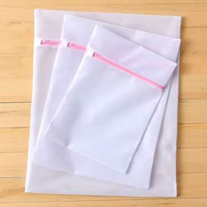 Eco Friendly Fashion Commercial Polyester Mesh <b>Laundry</b> Washing <b>Drawstring</b> or Zipper <b>Bag</b> - Product Image 6