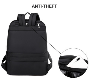 Custom Er Light Girls School Business Office Waterproof Water Proof Casual <b>Laptop</b> Ladies Business <b>Women</b> <b>Backpack</b> - Product Image 3