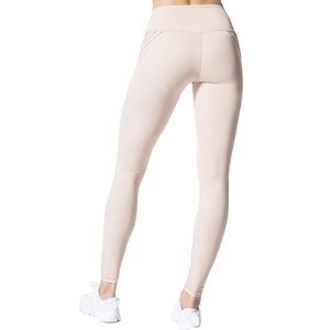 เลกกิ้งเล่นกีฬาของผู้หญิง,ผ้าสแปนเด็กซ์เอวยืดพิมพ์ลายผ้าคอตตอนกันยอง - Product Image 2