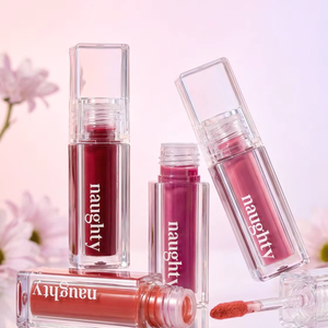 Naughty Percent Matte Bloom Mini <b>Lip</b> Tint Long Lasting Waterproof Velvet Matte <b>Lip</b> Stain OEM Manufacturer Korea - Product Image 1