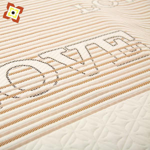 Factory <span class=keywords><strong>Outlet</strong></span> 100% poliéster Jacquard tictac colchón tapicería tela 3D aire bambú fibra 380Gsm Funda de colchón para niñas - Product Image 2