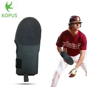 Luvas de beisebol deslizantes personalizadas para beisebol, luvas de proteção manual para treinamento de softball e beisebol