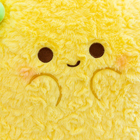 En gros, Peluche étoile de dessin animé Kawaii en fourrure bouclée douce, Coussin décoratif créatif pour canapé et maison, Cadeau de fêtes
