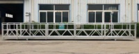 Échelle temporaire industrielle série Zlp plate-forme suspendue échafaudage suspendu en alliage d'aluminium en métal