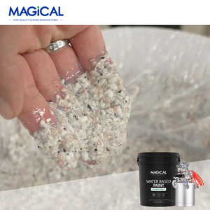 Rivestimento Liquido Acrilico a Base d'Acqua <span class=keywords><strong>con</strong></span> Texture di Pietra per Facciate Esterne, Vernice per Marmo e Granito <span class=keywords><strong>con</strong></span> Lunga Durata - Product Image 2