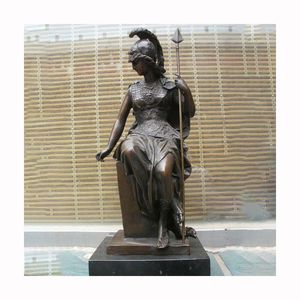 Statuette métallique de samouraï, Sculpture de qualité supérieure, fabriquée à la main, <span class=keywords><strong>statue</strong></span> en laiton Bronze, à vendre, nouveauté - Product Image 4