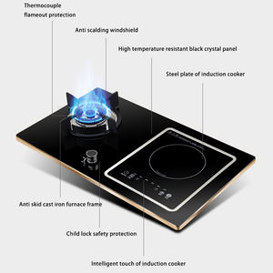 <span class=keywords><strong>Cuisinière</strong></span> à gaz électrique double usage, <span class=keywords><strong>cuisinière</strong></span> à gaz de table, <span class=keywords><strong>cuisinière</strong></span> double, <span class=keywords><strong>cuisinière</strong></span> encastrée pour la maison - Product Image 6