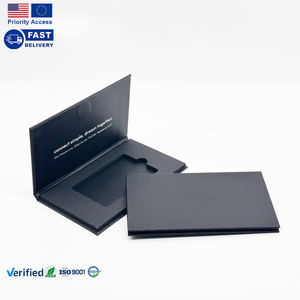 Nouvelle conception, boîte-cadeau de luxe imperméable haut de gamme, porte-cartes VIP, emballage avec fermeture magnétique, gaufrage pour client - Product Image 5