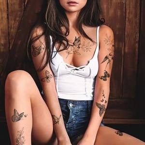 Пользовательские Мода бабочка татуировки стикер высокого качества рука тела водонепроницаемый временная татуировка стикер - Product Image 3